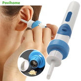 1/2/3/5 Sets Electric Ear Cleaner Safety Electric Vacuum Earwax Cleaner Wax Remover Painless Cleaning Tool